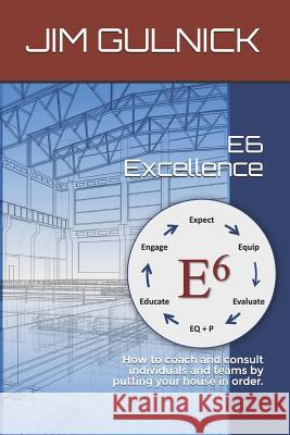 E6 Excellence: How to Coach and Consult Individuals and Teams by Putting Your House in Order. Lisett Guevara Jim Gulnick 9781941435083 90daysoulmate.Com, LLC.