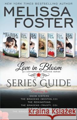 Love in Bloom Series Guide: (Black and White Edition) Foster, Melissa 9781941480212 World Literary Press