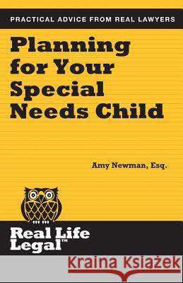 Planning for Your Special Needs Child Amy Newma 9781941760109 Parker Press, Inc.