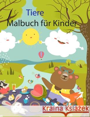 Tiere Malbuch für Kinder Books, Deeasy 9781941904985