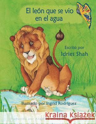 El león que se vio en el agua Shah, Idries 9781942698982 Hoopoe Books