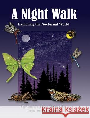 A Night Walk: Exploring the Nocturnal World Sheri Amsel Sheri Amsel Stacy McCoy 9781943201648 Am Ink Publishing
