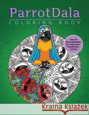 ParrotDala Coloring Book Laurren Darr 9781943356560 Left Paw Press, LLC