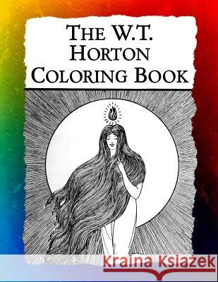 The W.T. Horton Coloring Book: Elegant Art Nouveau Images from the Favorite Artist of W.B. Yeats Frankie Bow 9781943476435 Hawaiian Heritage Press