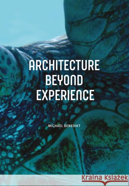 Architecture Beyond Experience  9781943532896 Applied Research & Design