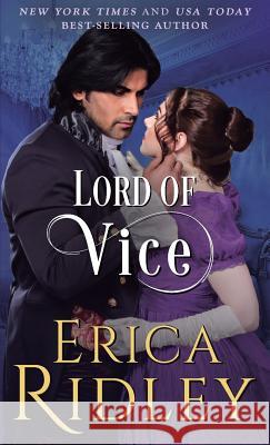 Lord of Vice Erica Ridley 9781943794133 Intrepid Reads
