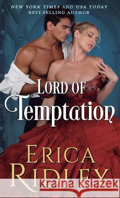 Lord of Temptation Erica Ridley 9781943794157 Intrepid Reads