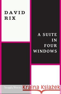 A Suite in Four Windows David Rix 9781943813032 Snuggly Books