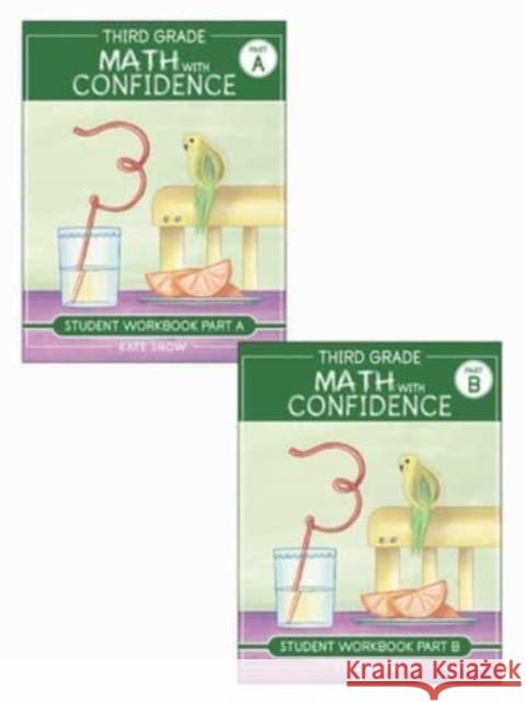 Third Grade Math with Confidence Student Workbook Bundle Kate Snow Itamar Katz 9781944481278 Well-Trained Mind Press