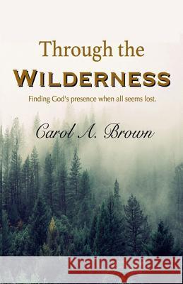 Through The Wilderness: Finding God's presence when all seems lost. Brown, Carol A. 9781944798031 Lightsmith Publishers