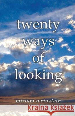 Twenty Ways of Looking Miriam Weinstein 9781944899646