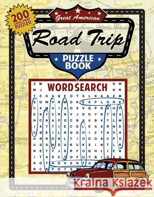 Great American Road Trip Puzzle Book Applewood Books 9781945187148 Grab a Pencil Press