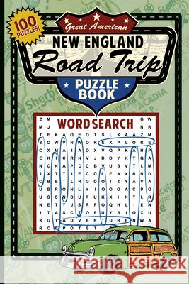 Great American New England Road Trip Puzzle Book Applewood Books 9781945187179 Grab a Pencil Press