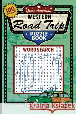 Great American Western Road Trip Puzzle Book Applewood Books 9781945187223 Grab a Pencil Press