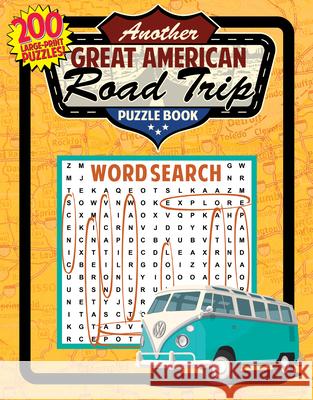 Another Great American Road Trip Puzzle Book  9781945187643 Grab a Pencil Press