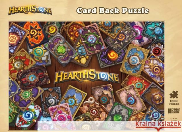 Hearthstone: Card Back Puzzle Blizzard Entertainment 9781945683848 Blizzard Entertainment