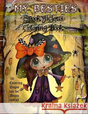 My-Besties Spookylicious Coloring Book Sherri Ann Baldy 9781945731525 Sherri Baldy My-Besties