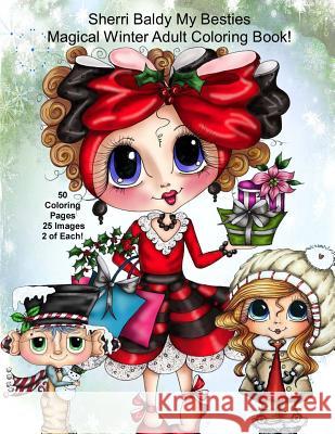 Sherri Baldy My Besties Magical Winter Coloring Book Sherri Ann Baldy 9781945731587 Sherri Baldy My-Besties