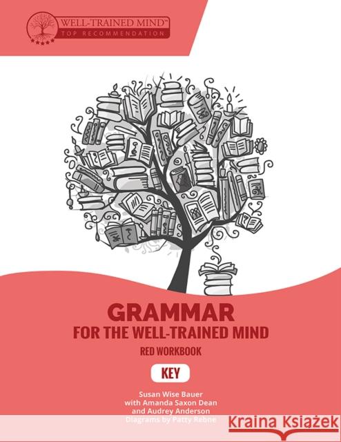 Key to Red Workbook: A Complete Course for Young Writers, Aspiring Rhetoricians, and Anyone Else Who Needs to Understand How English Works Bauer, Susan Wise 9781945841279 Well-Trained Mind Press