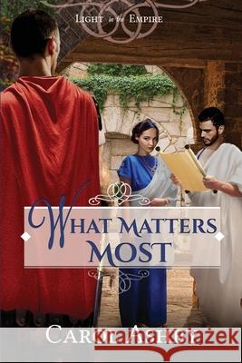 What Matters Most Carol Ashby 9781946139306 Cerrillo Press