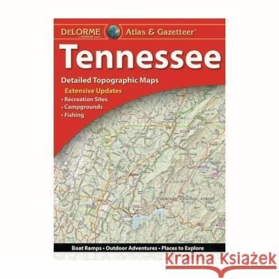 Delorme Atlas & Gazetteer: Tennessee Rand McNally 9781946494689