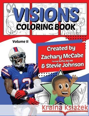 Visions II: Coloring Book Stevie Johnson Zachary McCabe  9781946512758 Imaginewe, LLC