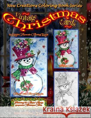 New Creations Coloring Book Series: Vintage Christmas Cards Dr Teresa Davis Brad Davis 9781947121577 New Creations Coloring Book Series