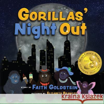 Gorillas' Night Out Faith Goldstein 9781948080606 Indigo River Publishing