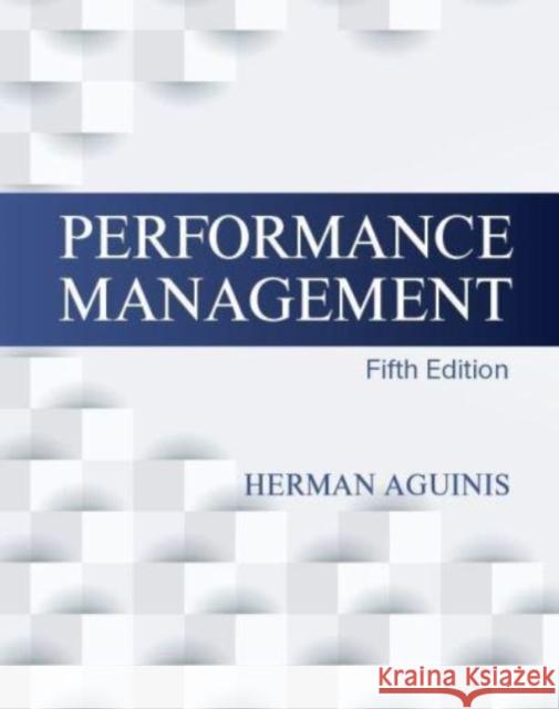 Performance Management Herman Aguinis 9781948426497