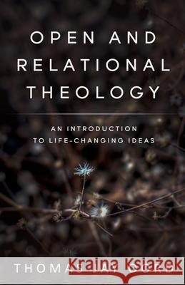 Open and Relational Theology: An Introduction to Life-Changing Ideas Thomas Jay Oord 9781948609371 Sacrasage Press