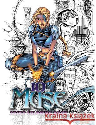 10th Muse: Adult Coloring Book Andy Park Ken Lashley Randy Green 9781948724883 Tidalwave Productions