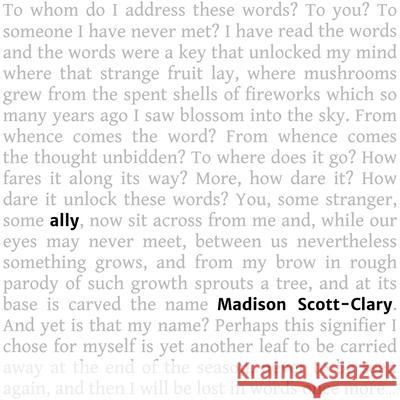 ally Scott-Clary Madison 9781948743150