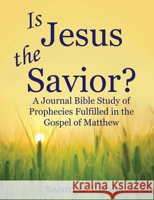 Is Jesus the Savior?: A Journal Bible Study of Prophecies Fulfilled in the Gospel of Matthew Sandy Cook 9781948953030 Psalm 30 Enterprises, L.L.C.