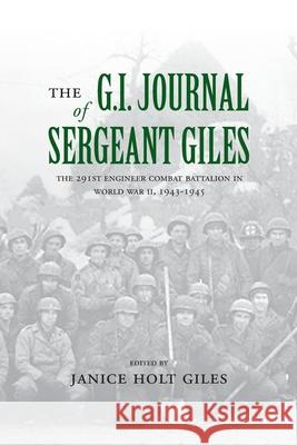 The G. I. Journal of Sergeant Giles Janice Holt Giles 9781948986106