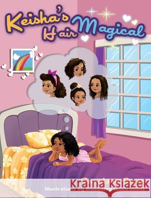 Keisha's Magical Hair Carolina Rose Blueberry Illustrations 9781949088007 Triple R Press