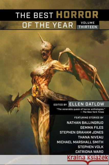 The Best Horror of the Year Volume Thirteen Ellen Datlow 9781949102604