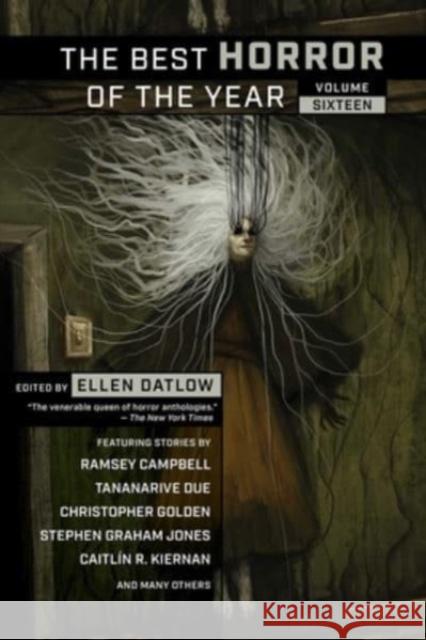 The Best Horror of the Year, Volume Sixteen Ellen Datlow 9781949102734 Night Shade Books