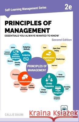 Principles of Management Essentials You Always Wanted To Know Vibrant Publishers Callie Daum 9781949395662 Vibrant Publishers