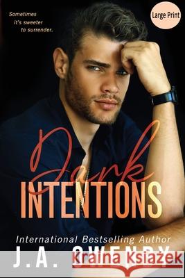 Dark Intentions J a Owenby 9781949414349 Jennifer Owenby