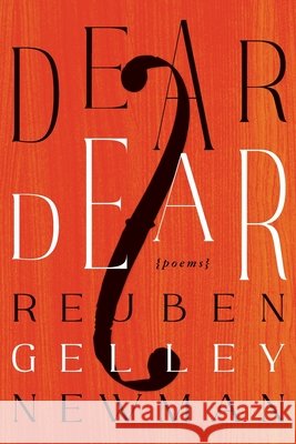 Dear Dear Reuben Gelle 9781949487664