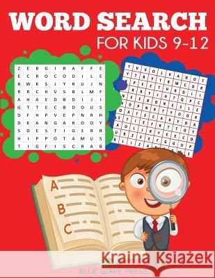 Word Search for Kids 9-12 Blue Wave Press 9781949651249 Blue Wave Press