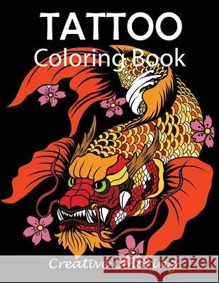 Tattoo Coloring Book Creative Coloring 9781949651591 Dylanna Publishing, Inc.