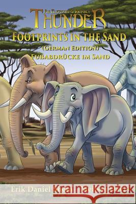 Footprints in the Sand: German Edition Erik Daniel Shein Melissa Davis 9781949812404 World Castle Publishing