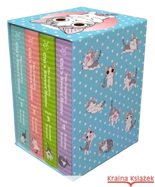The Complete Chi's Sweet Home Box Set Konami Kanata 9781949980387 Vertical Comics