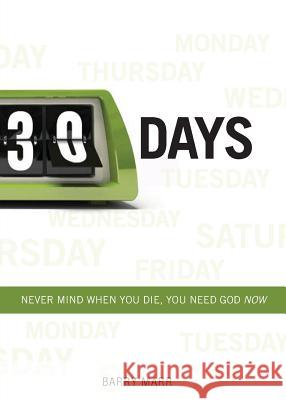 30 Days Barry Marr 9781950034178
