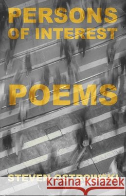 Persons of Interest Steven Ostrowski 9781950066124 Indiana University Press