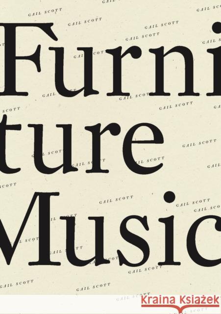 Furniture Music  9781950268863 Wave Books