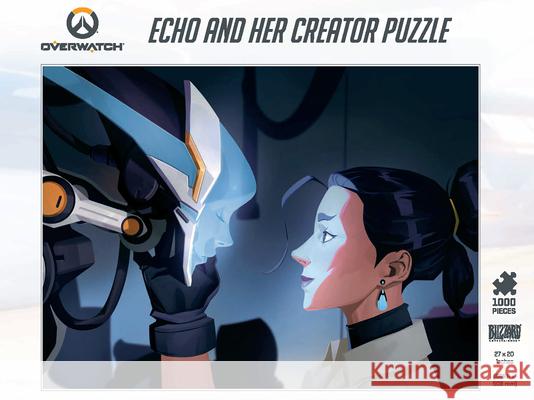 Overwatch: Echo and Her Creator Puzzle Blizzard Enterta Blizzar 9781950366354 Blizzard Entertainment