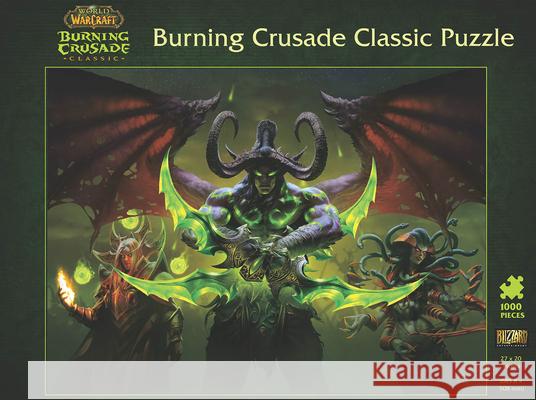 World of Warcraft: Burning Crusade Classic Puzzle Blizzard Enterta Blizzar 9781950366729 Blizzard Entertainment