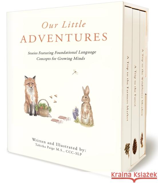 Our Little Adventure Series: A Modern Heirloom Books Set Featuring First Words and Language Development Tabitha Paige 9781950968015 Paige Tate & Co